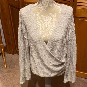 Free people grey sweater